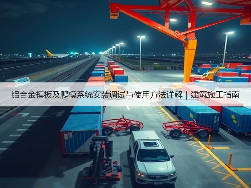 铝合金模板及爬模系统安装调试与使用方法详解｜建筑施工指南