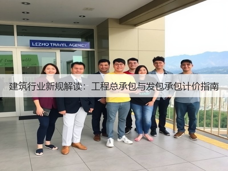 建筑行业新规解读：工程总承包与发包承包计价指南