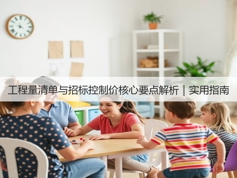 工程量清单与招标控制价核心要点解析｜实用指南