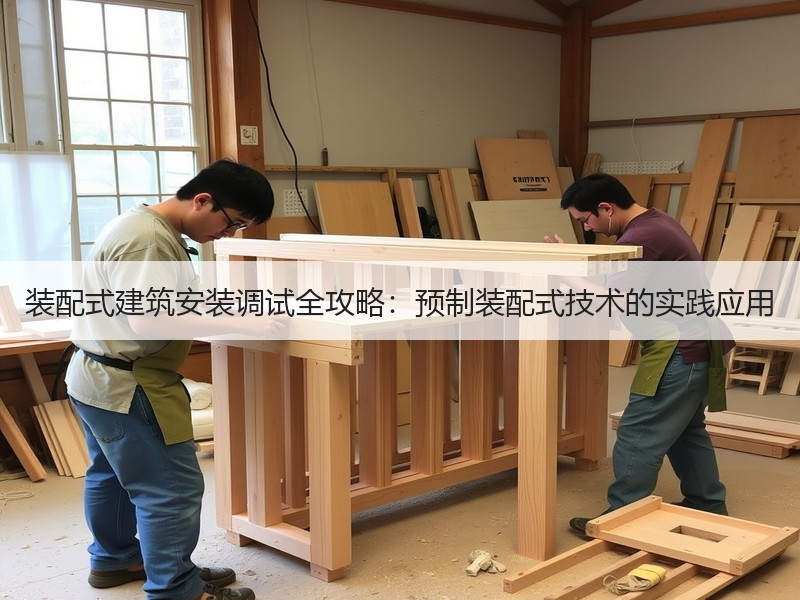 装配式建筑安装调试全攻略：预制装配式技术的实践应用