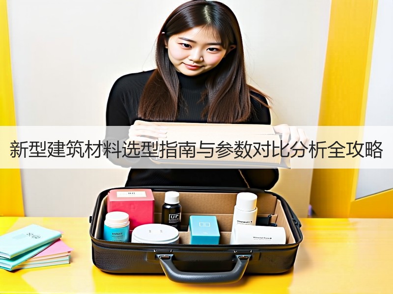 新型建筑材料选型指南与参数对比分析全攻略