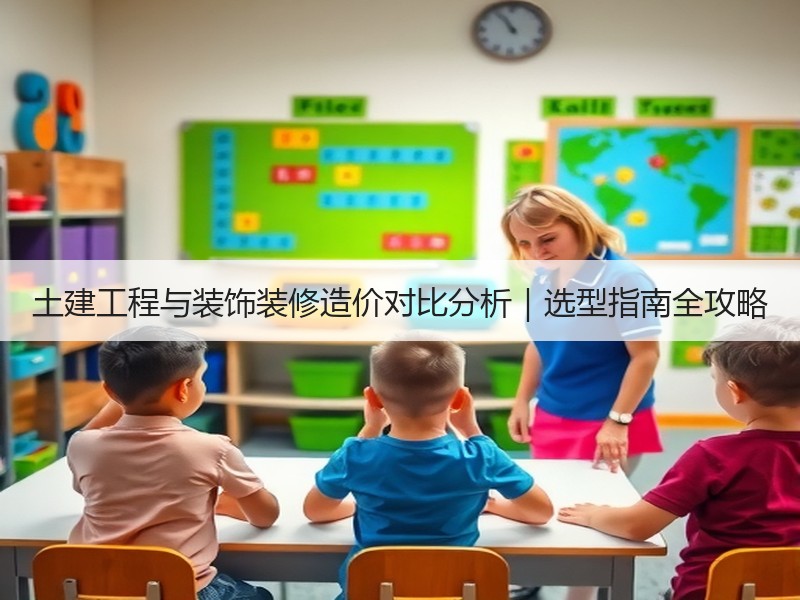 土建工程与装饰装修造价对比分析｜选型指南全攻略