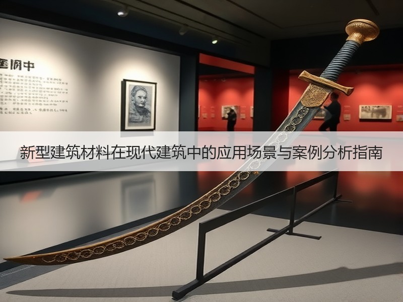 新型建筑材料在现代建筑中的应用场景与案例分析指南